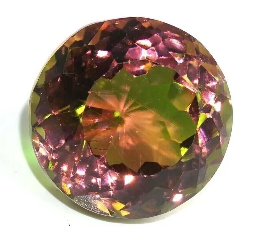 Certified Natural Zultanite 7 Color Turkish Round Cut Loose Gemstone 100 Ct
