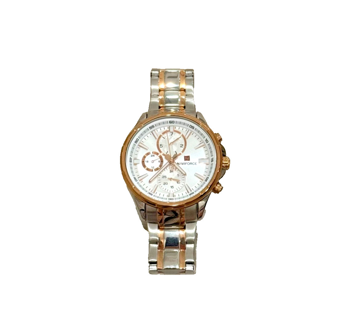 Naviforce N9089 For Dream Mens Stainless Steel Sport Watch 30 M Water Resistant