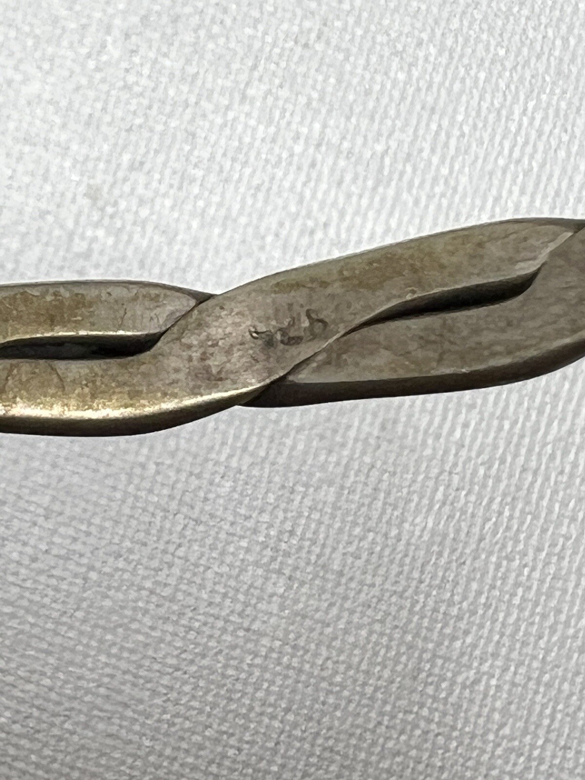 Beautiful vintage Mexico sterling silver 925 bangle bracelet 0.06 oz jewelry