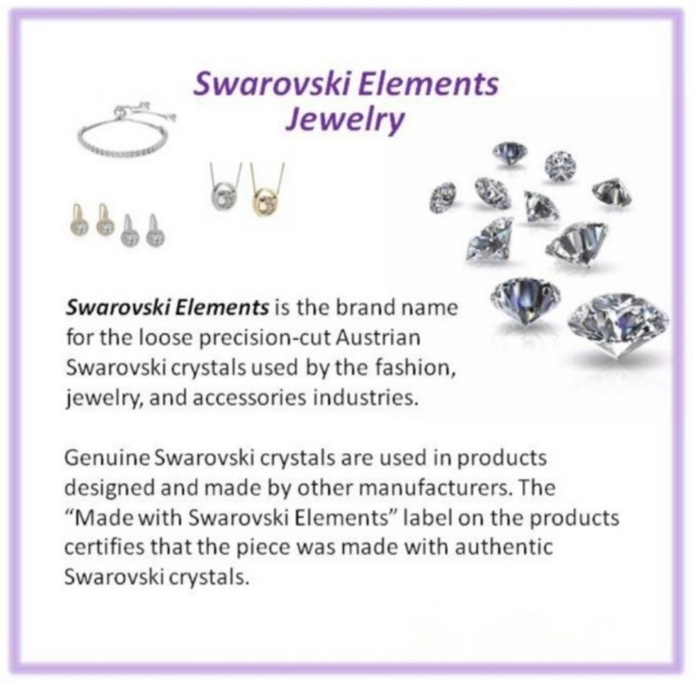 Made with Swarovski® crystals – Sand Dollar earrings