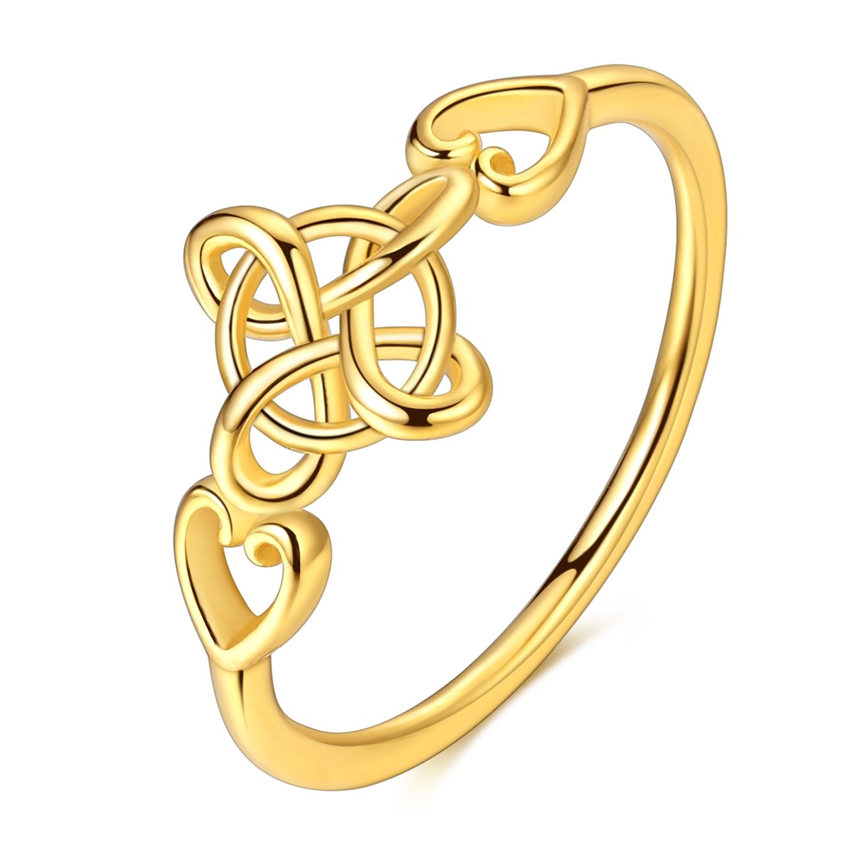 LAZA Original 925 Sterling Silver Wrap Knot Finger Ring for Women Jewelry Gift
