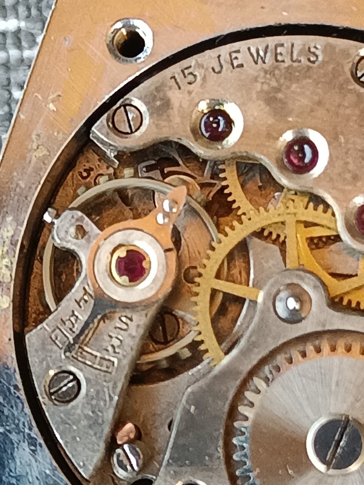 Vintage Rocail Military ARMY Watch 1940s- Sviss