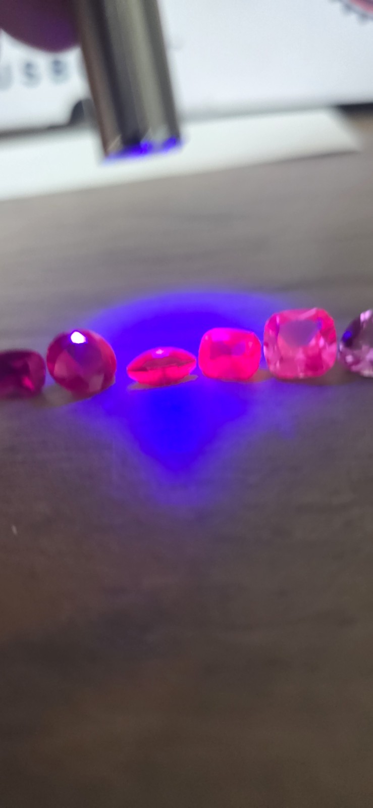 18pc Assorted Genuine Gemstones, Blood Rubys, Yellow Sapphire, Nank Emerald,Etc