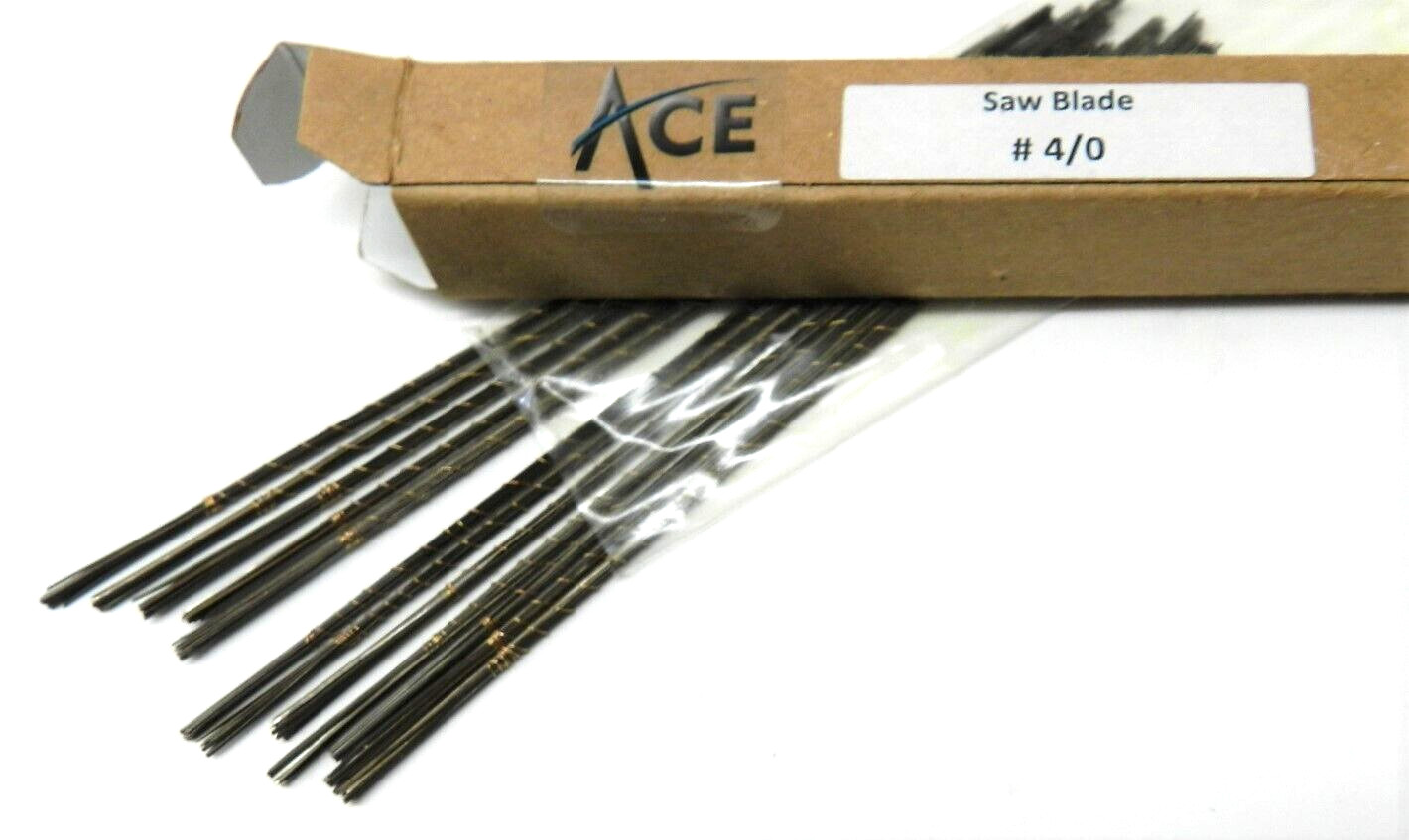 Jewelers Saw Blades # 4/0 Pack of 144 for Jewelers Piercing Saw Frame ACE Brand