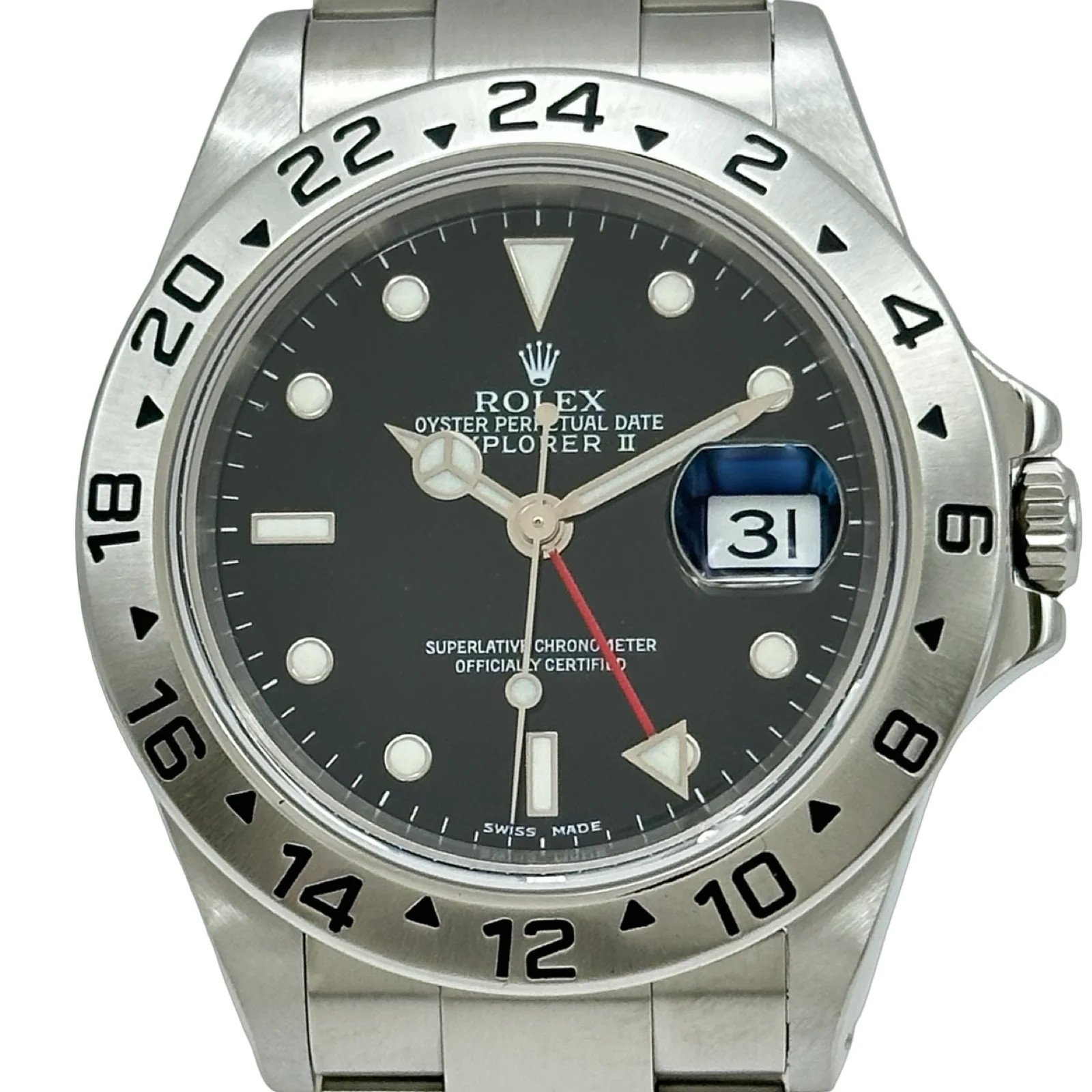 ROLEX 2 16570 40mm Stainless Steel Black Dial Automatic Watch OKW2319