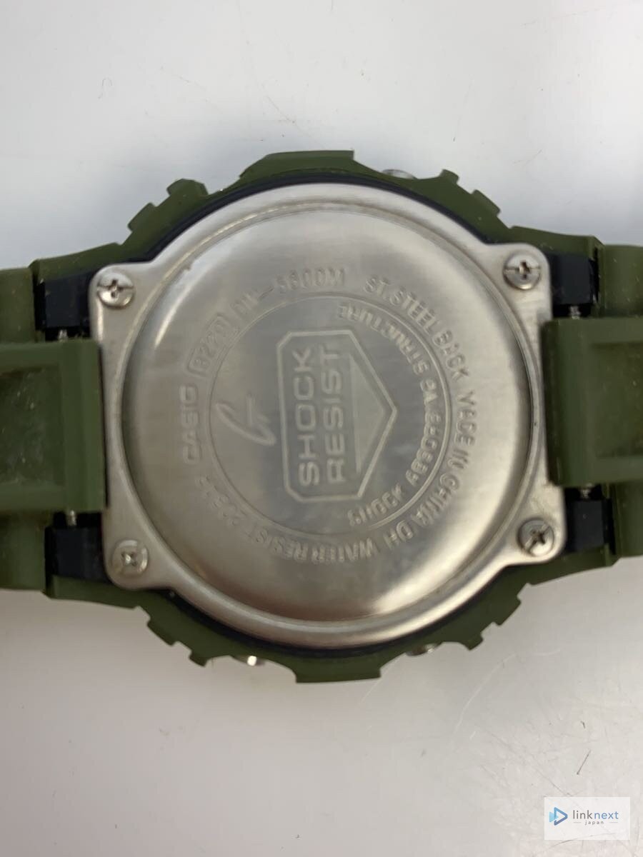 CASIO G-SHOCK DW-5600M-3JF Men’s Digital Watch Khaki White