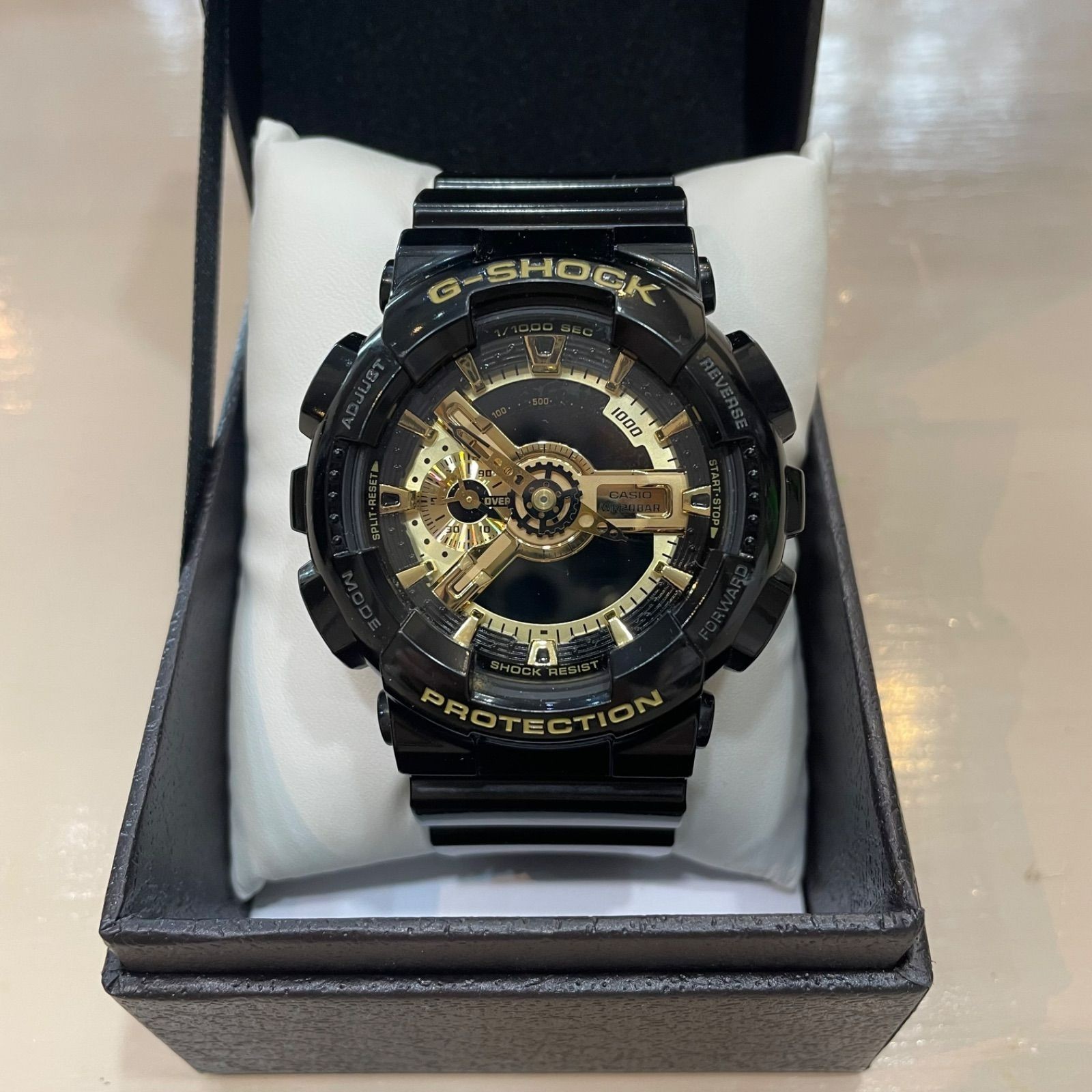 CASIO G-SHOCK GA-110GB-1AJF black & Gold Men’s Watch
