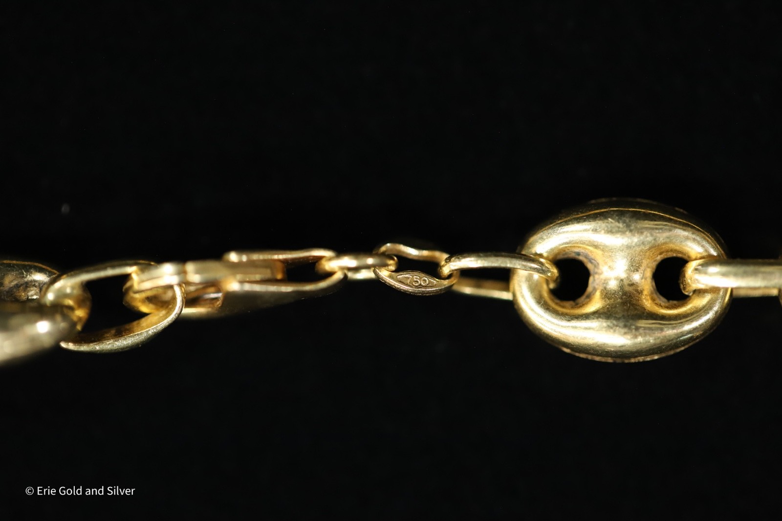9.2mm Puffed Gucci Link 24″ 18K Yellow Gold Chain 47.80 Grams – HEAVY!