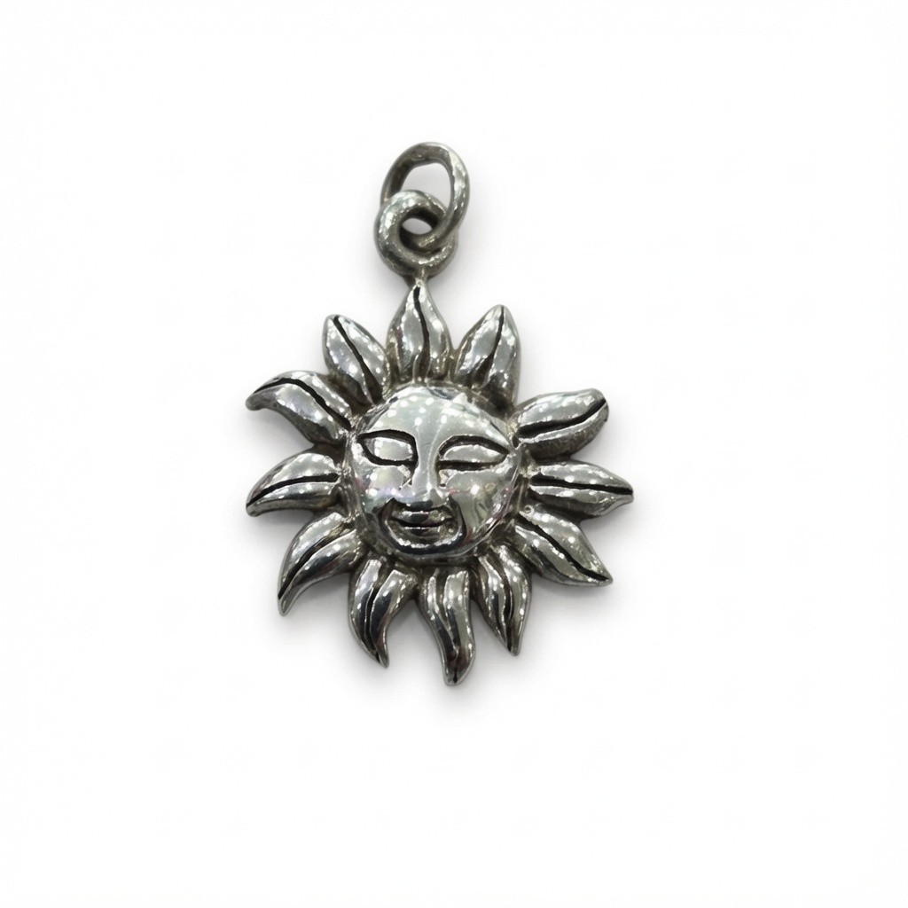 925 sterling silver Sun Charm – 2 Gram