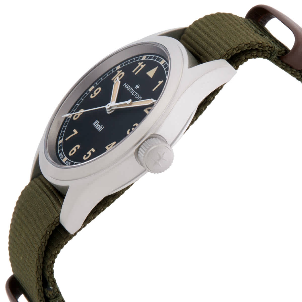 Hamilton Khaki Field Quartz Black Dial Watch H69301930