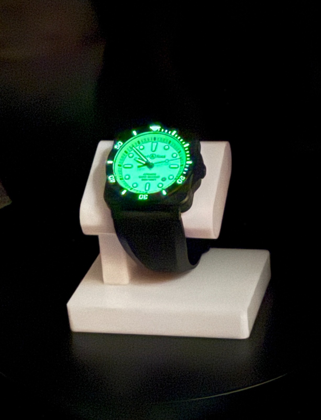 Bell & Ross BR03-92 Diver Fulham Limited 1 of 999 BR0392-D-C5-CE/SRB Watch Lume