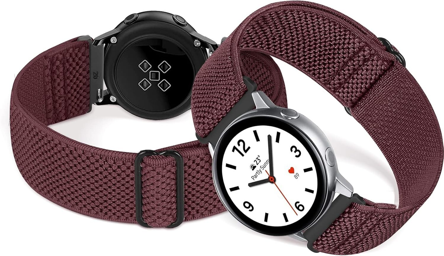 Nylon Elastic Watch Straps 16mm-24mm | Adjustable & Easy to Install