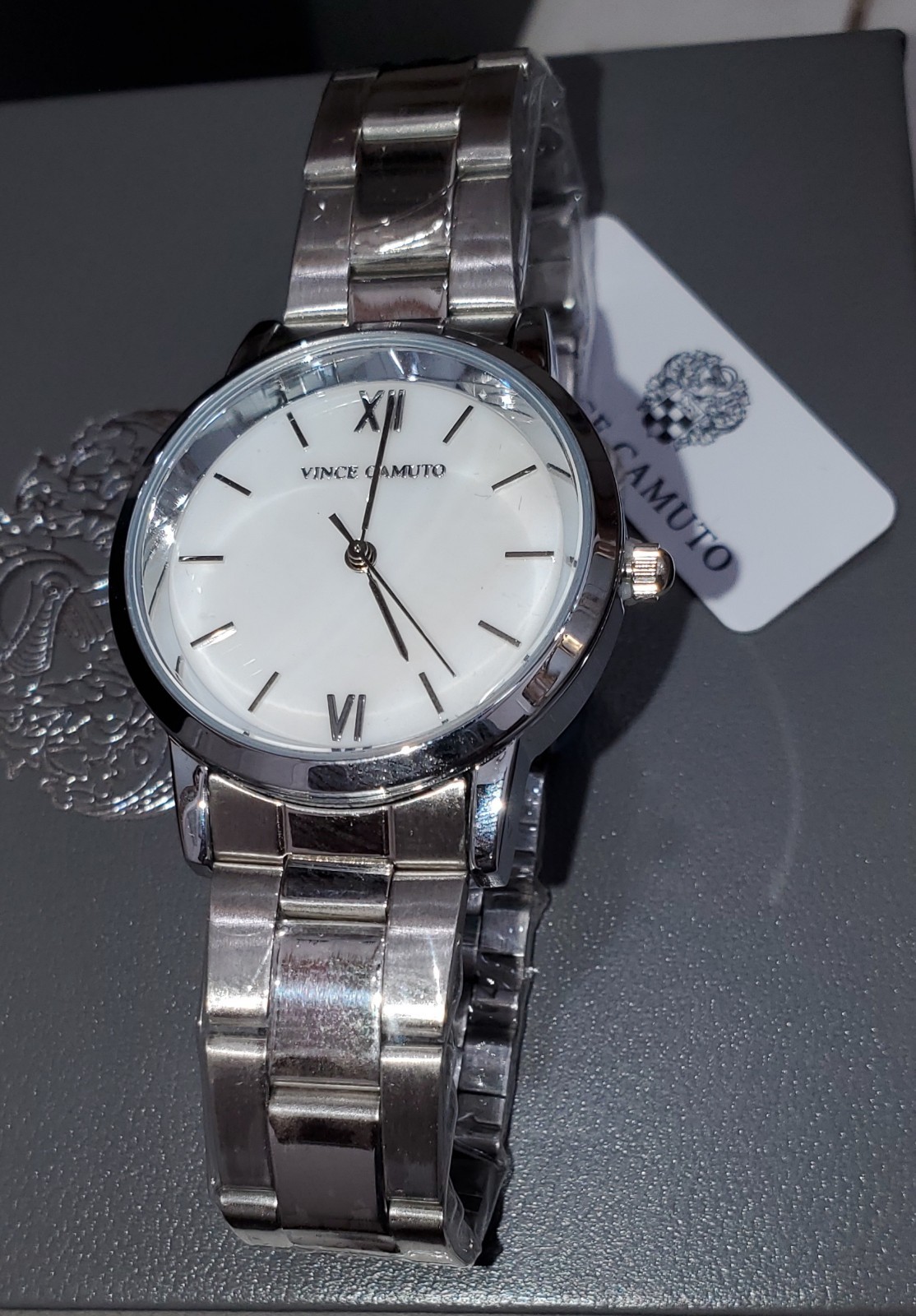 Vince Camuto Women’s Silver Ayla Watch w/Original Box & Packaging ~NWT~$158 MSRP