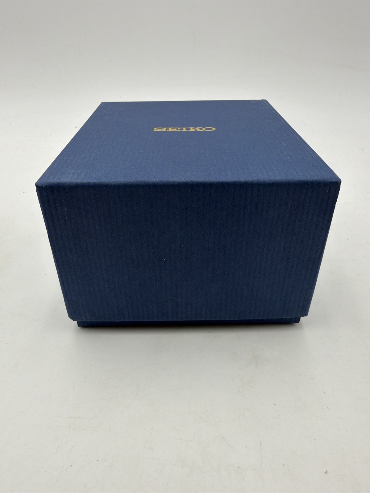 Seiko OEM Blue Watch Box – Standard 2 Piece Gift Box – Fits Most Seiko Models