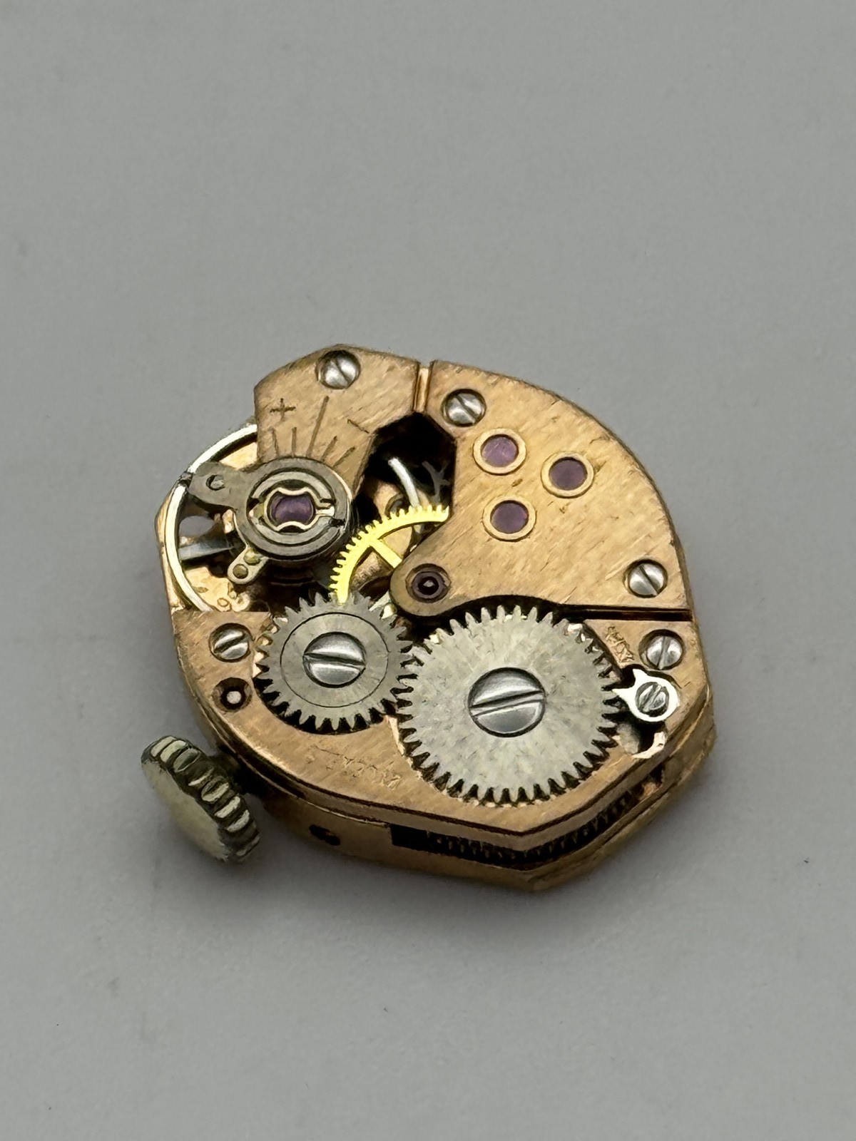 FEF 6660 Watch Movement Talis Manual Wind Vintage Swiss Parts Repair 15mm