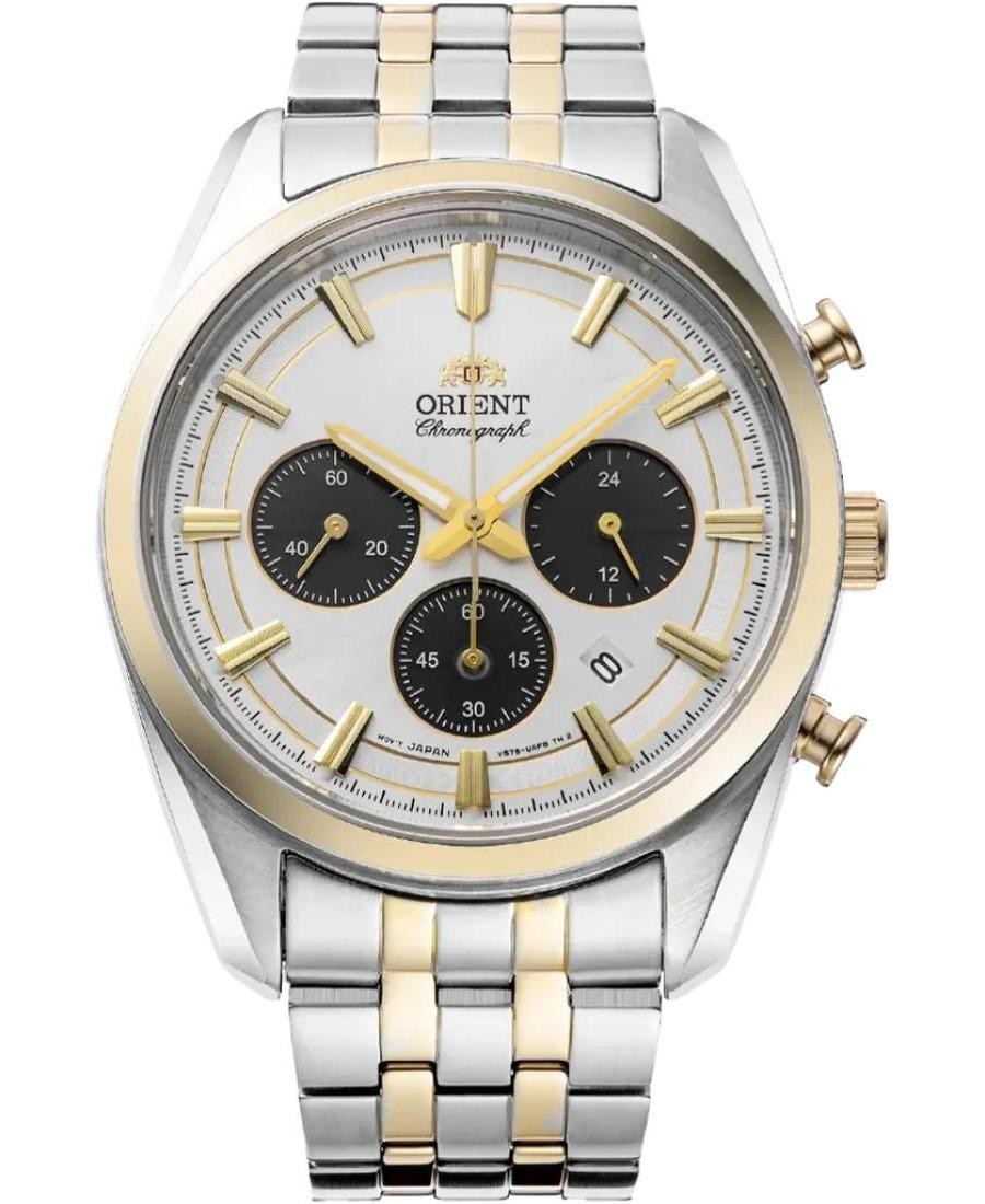ORIENT Men Analog Quartz Casual Watch Classic Dress Waterproof Japan