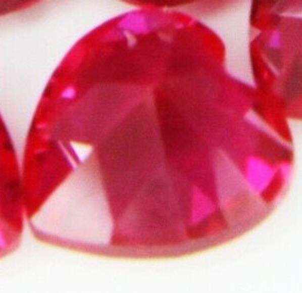 EPIC GEMS-6mm Heart Shaped Mogok Natural Ruby Loose Gemstone Certified-1 pc