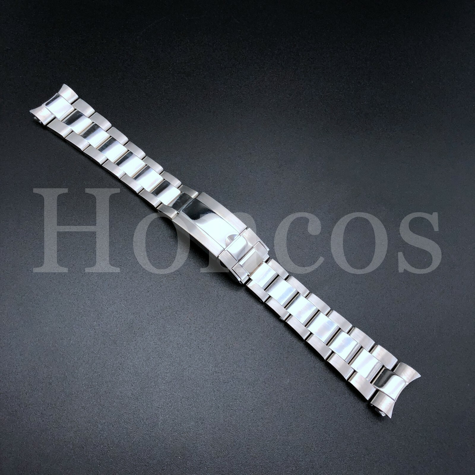 OYSTER WATCH BAND BRACELET FITS FOR ROLEX YACHTMASTER 20MM FLIP LOCK STAINLESS