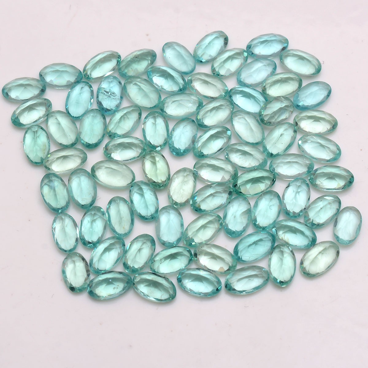 35 Pcs Natural Apatite Neon Green 5mmx3mm Oval Cut Untreated Stunning Gemstones