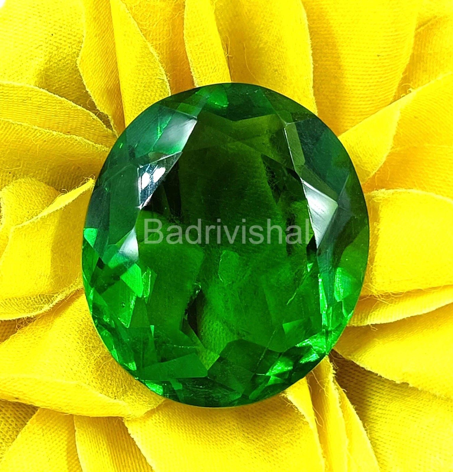 100 Ct Certified Natural Czech Republic Green Moldavite Oval Loose Gemstone EKS