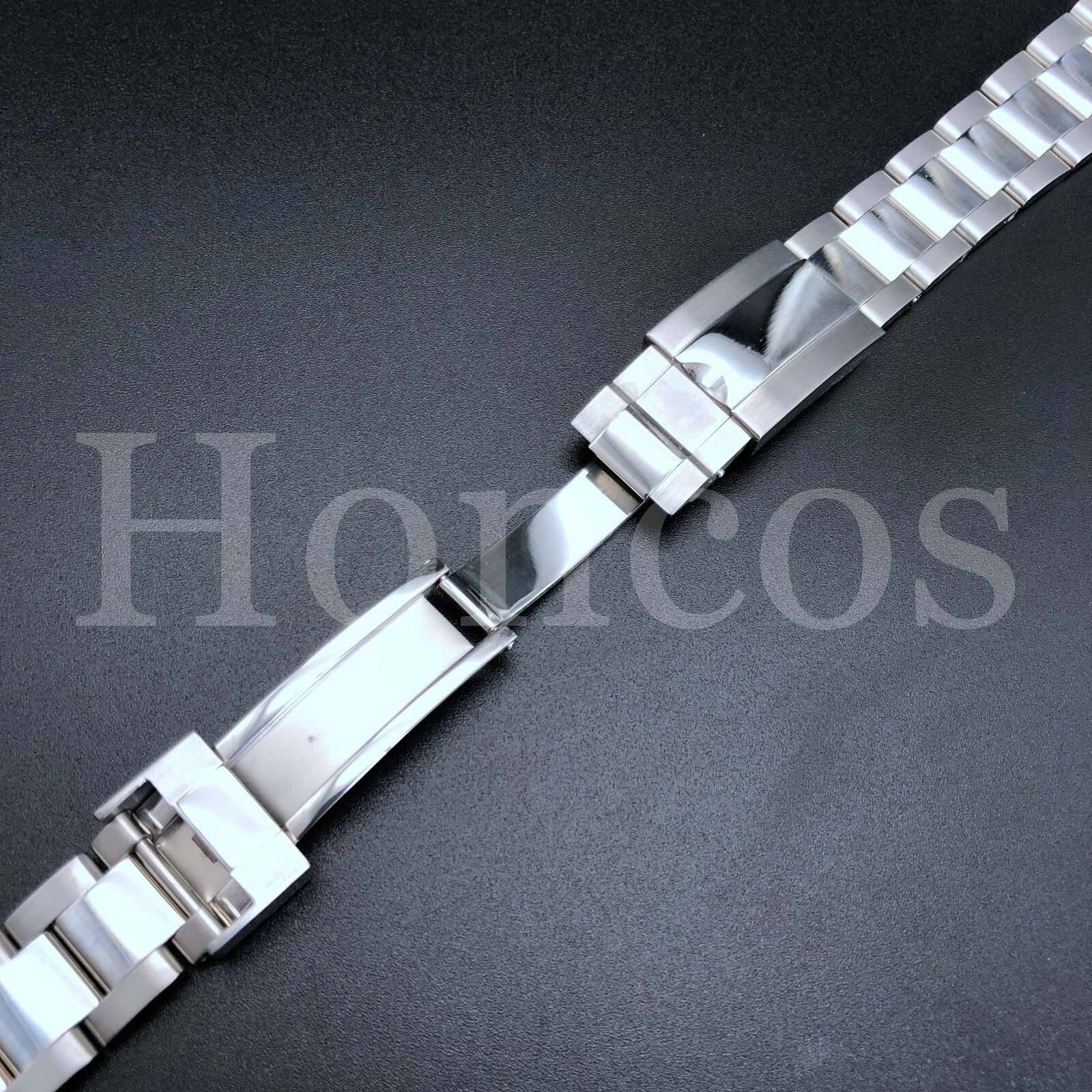 OYSTER WATCH BAND BRACELET FITS FOR ROLEX YACHTMASTER 20MM FLIP LOCK STAINLESS