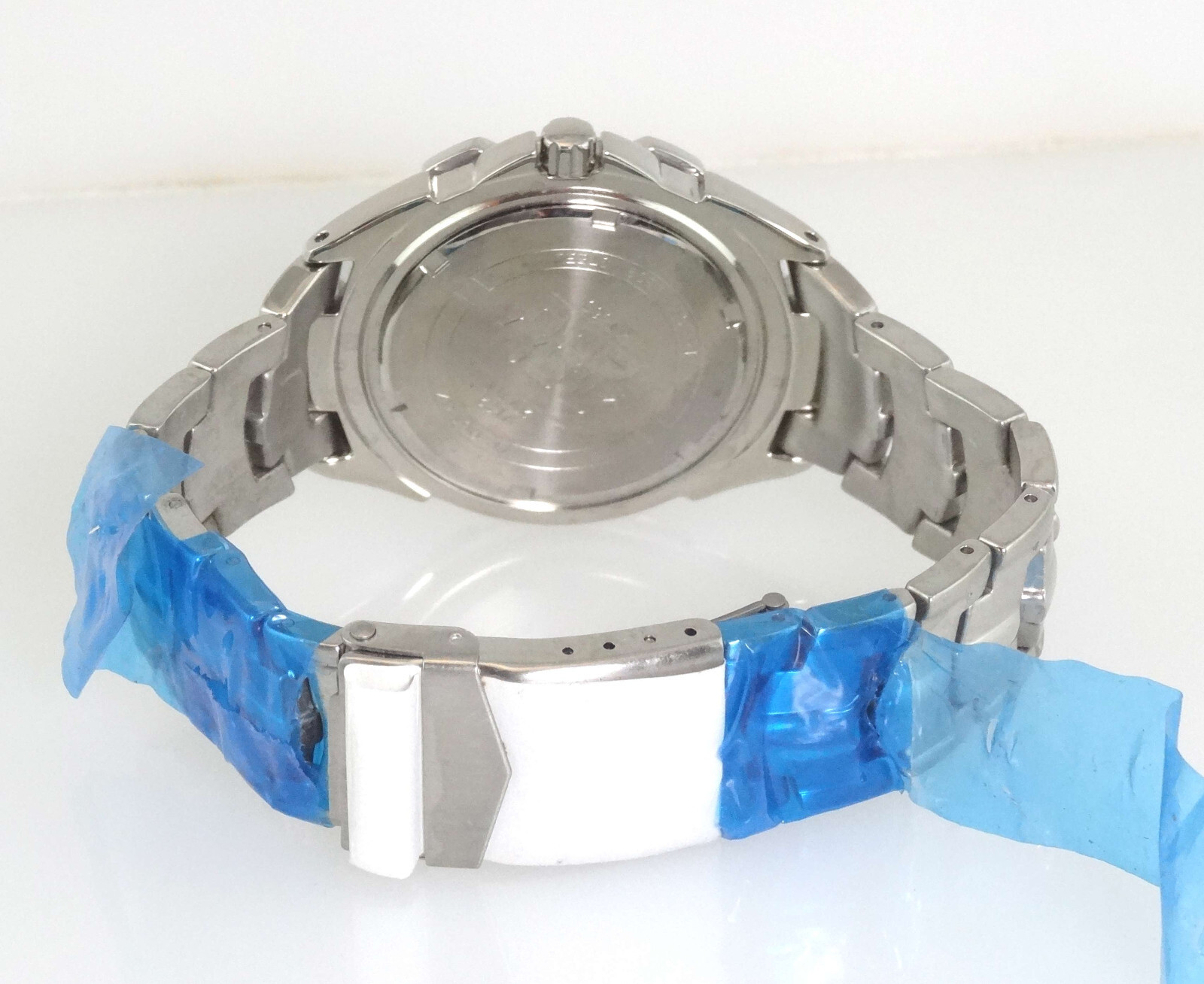 YEMA by Seiko YM-565 Men’s Silvertone Deep-Diver Quartz Watch NIB 20-ATM (200-M)