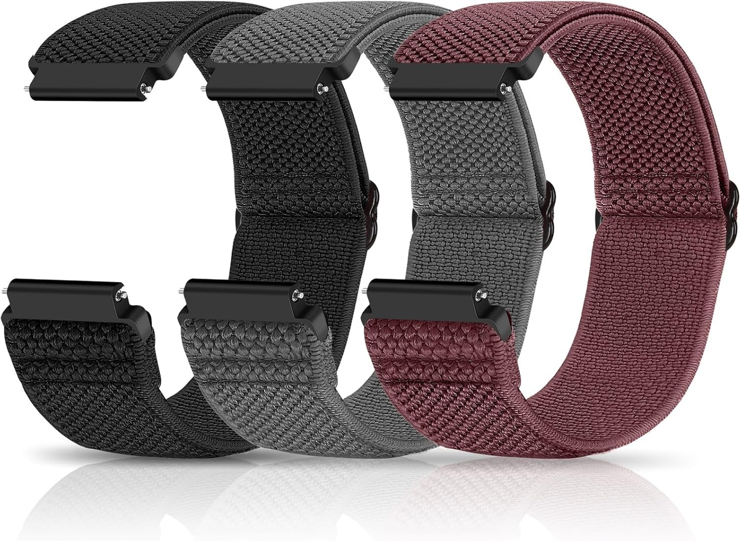 Nylon Elastic Watch Straps 16mm-24mm | Adjustable & Easy to Install