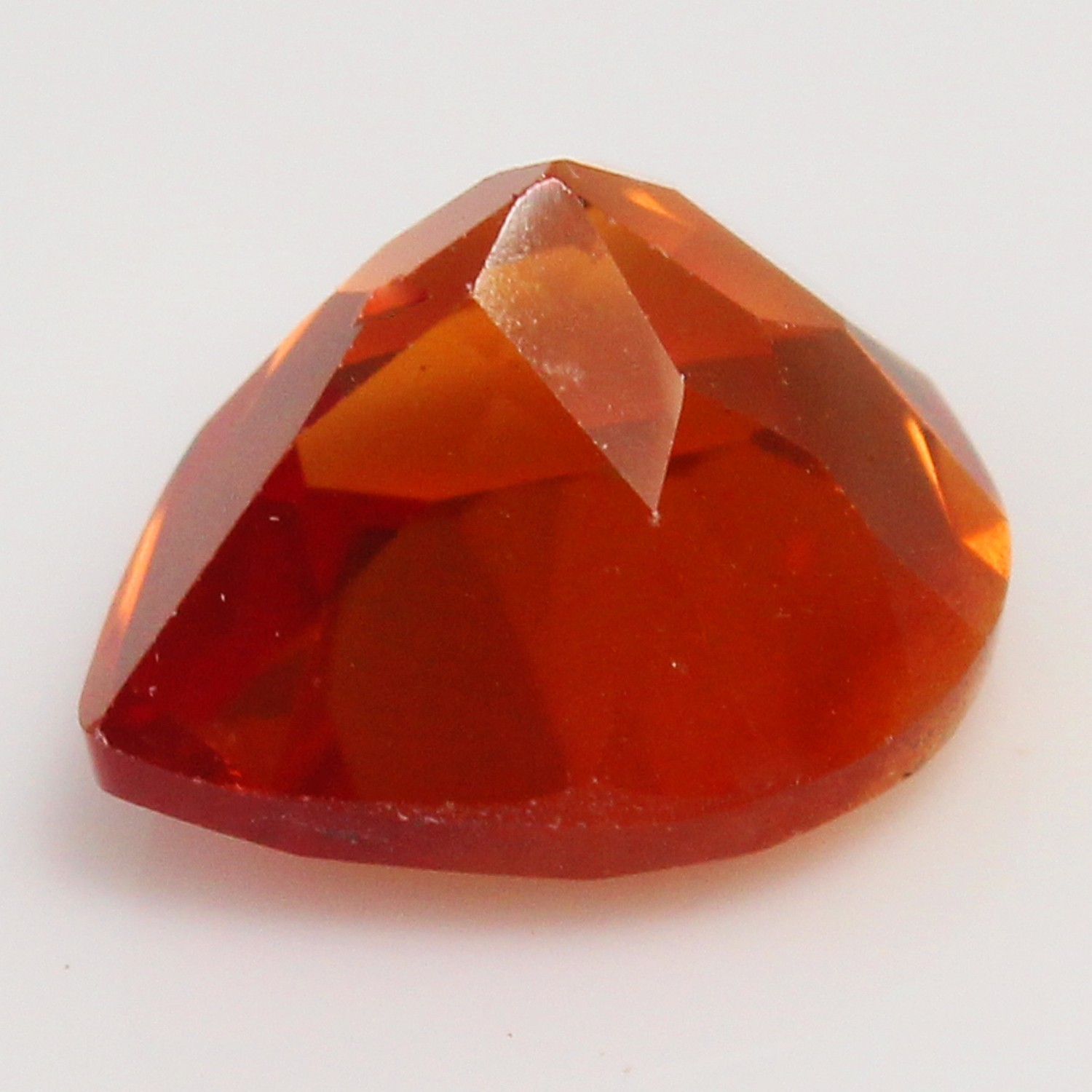 Certified5.05 Ct Natural Montana Padparadscha Sapphire 10×9 MM Pear Gemstone