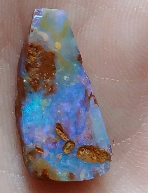 Australia Boulder Opal Unknown Field R2058 Specimen 3 Carat