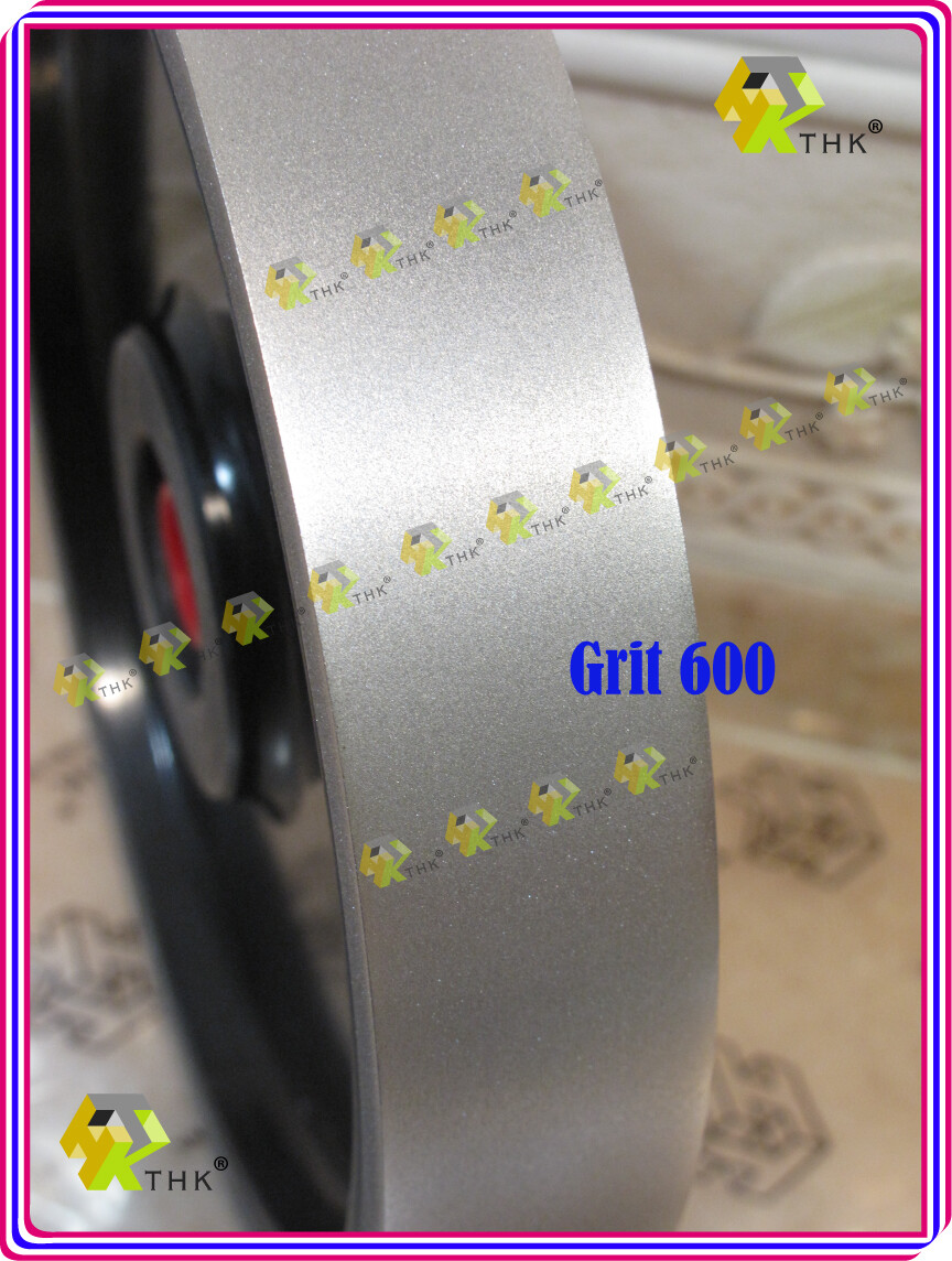 200mm 8 inch THK Diamond Lapidary Jewelry Grinding wheel 50mm Wide Grit 46~3000