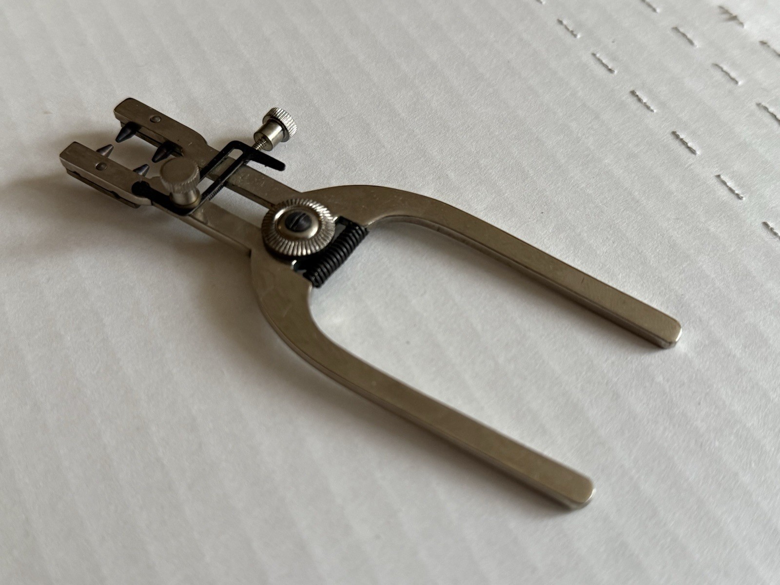 Vintage Truing-Caliper. Sold As Seen.