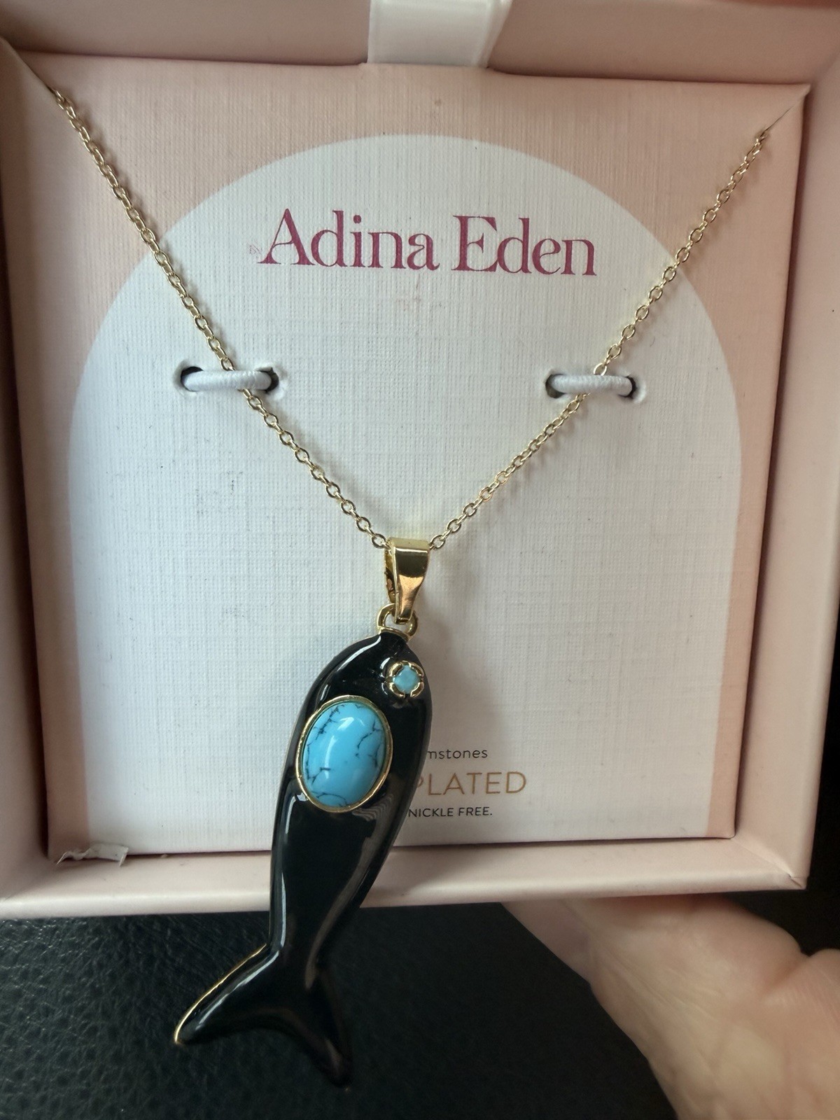 Adina Eden fish Necklace