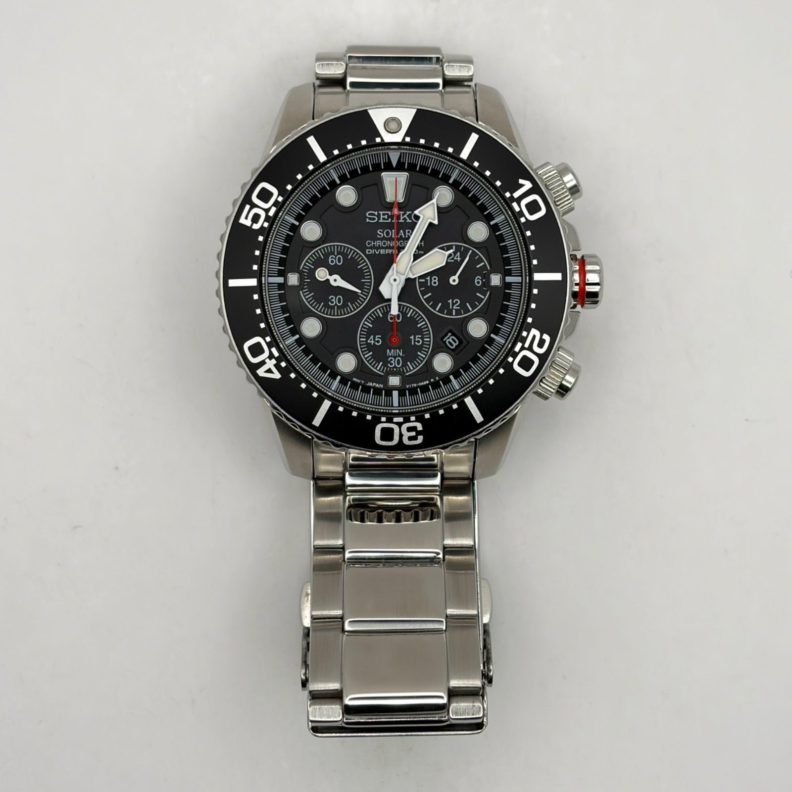 (T891) , Normal Operation SEIKO PROSPEX Diver’s Chronograph SSC015 V175-0AD0