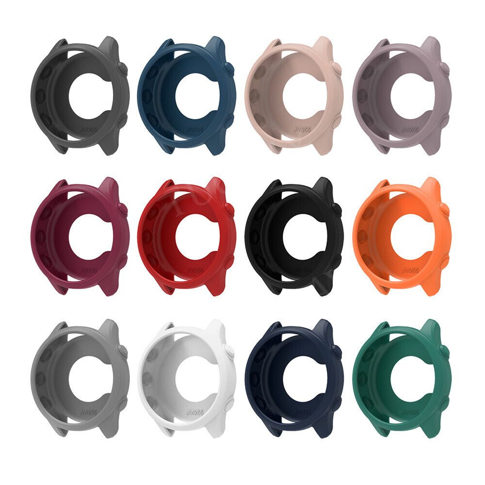 Sports Silicone Strap Band Case For Garmin Forerunner 255 / 265 Smart Watch Band