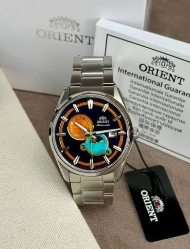 Orient RA-AK0316L30B Stretto Sun & Moon Limited Edition 41.5mm New Men’s Watch