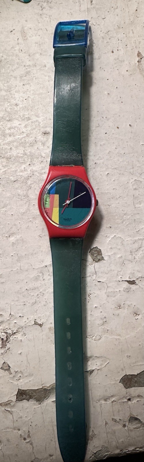 Swatch Watch McSwatch LR 105 Vintage 1985 Working! Ladies