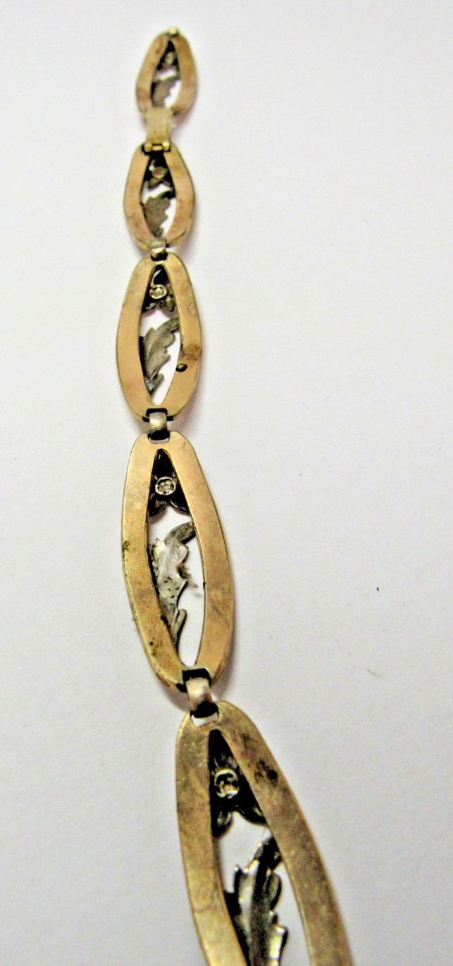 Vintage Sturdy Bracelet 1/20 12K Gold Filled GF Signed #J