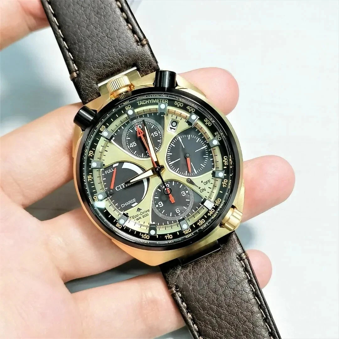 Citizen Ø 45mm Eco-Drive Promaster Tsuno Chrono Racer AV0072-01X Bullhead alarm