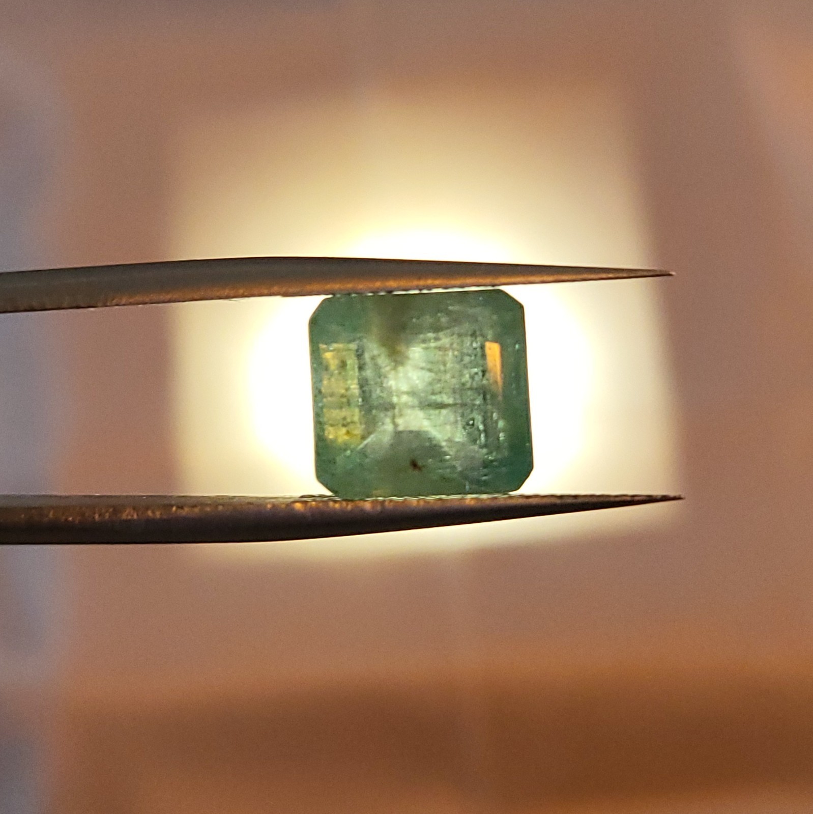 Top Natural Untreated Certified Vivid Green Ethiopian Transparent Emerald 4.55ct