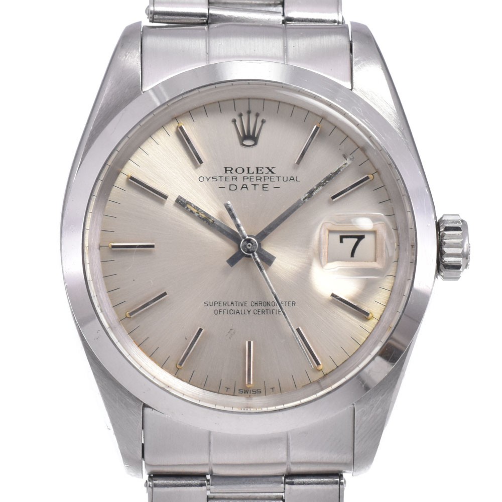 ROLEX Oyster perpetual date 1500 vintage Cal.1570 Automatic Men’s Watch Q#148881