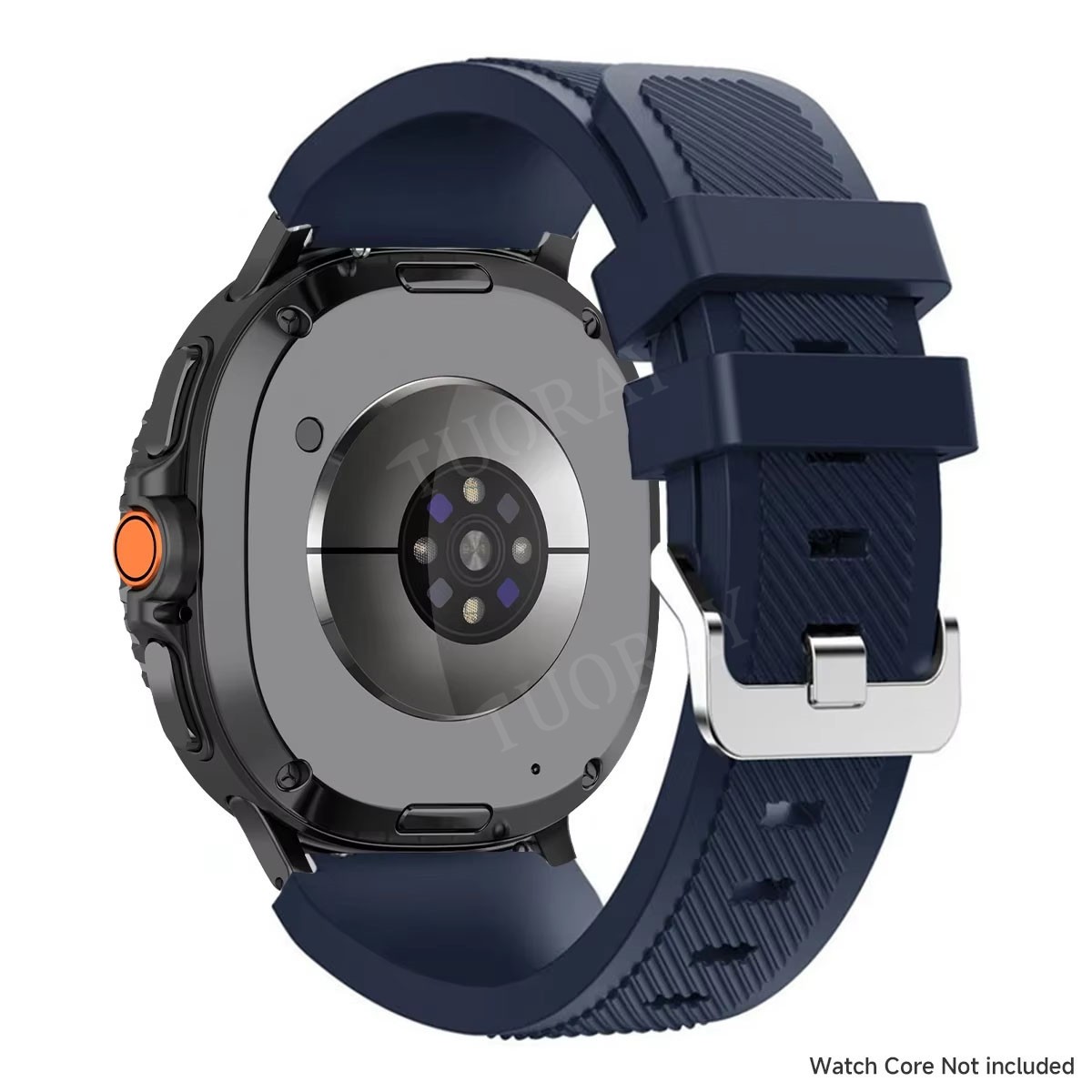 For Samsung Galaxy Watch 8/8 Classic/Ultra 47mm Silicone Band Strap Wristband