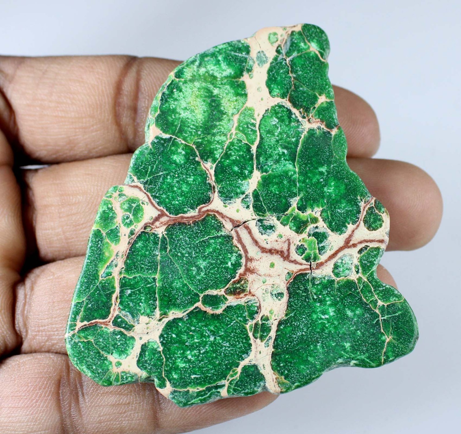 Natural 147.65 Carat Green Carico Lake Turquoise Polished Rough Certified