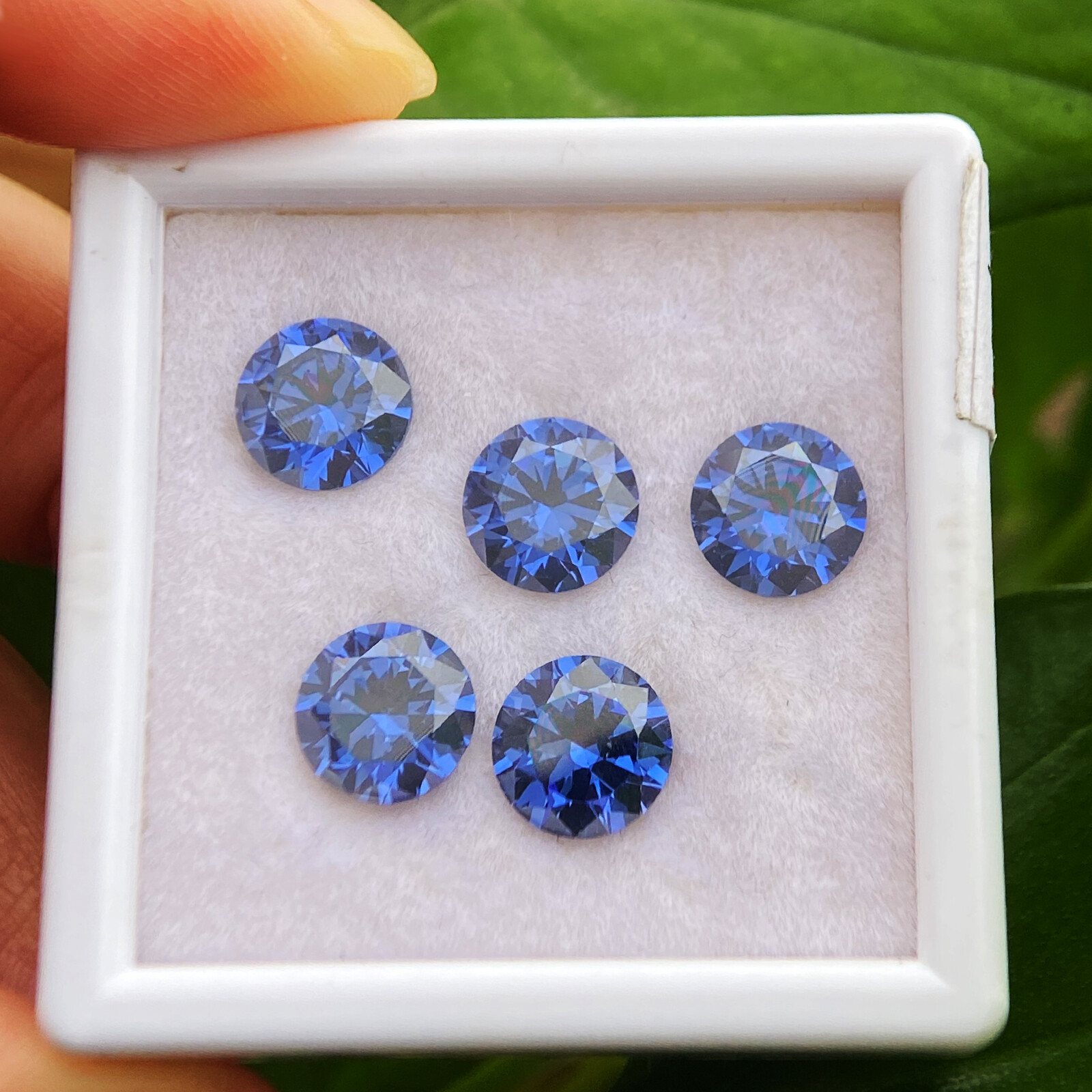3mm~15mm Round Multicolor Loose Cubic Zirconia 5A CZ Stone Gemstone for Jewelry