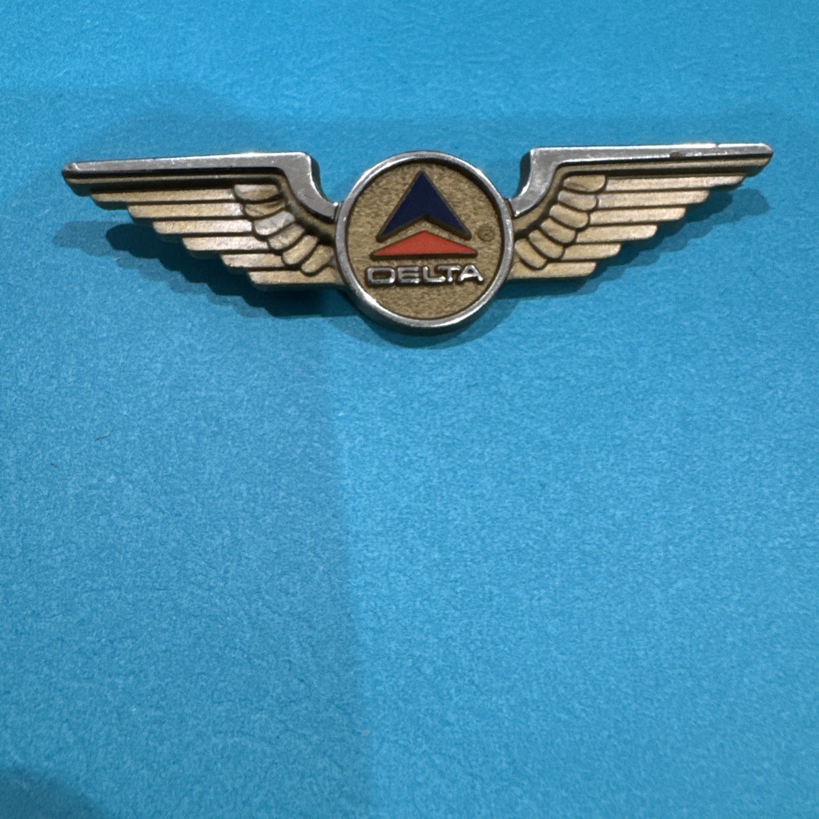 Delta Wings Plastic Hat Lapel Pin Brooch