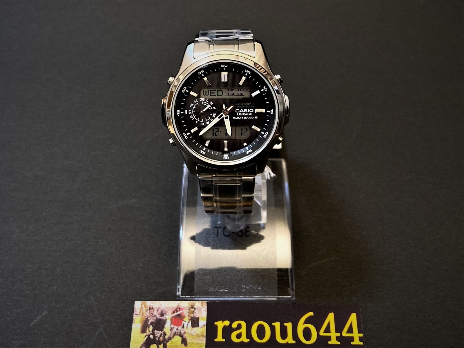 CASIO LINEAGE LCW-M300D-1AJF Tough Solar Atomic Radio Watch Stainless Steel