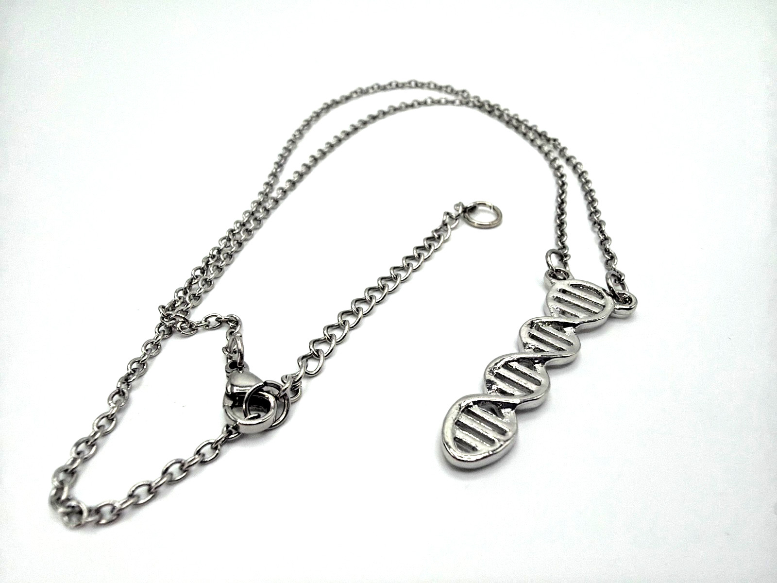 DNA Double Helix Jewelry Necklace Bracelet Earrings Nerdy Science Biology