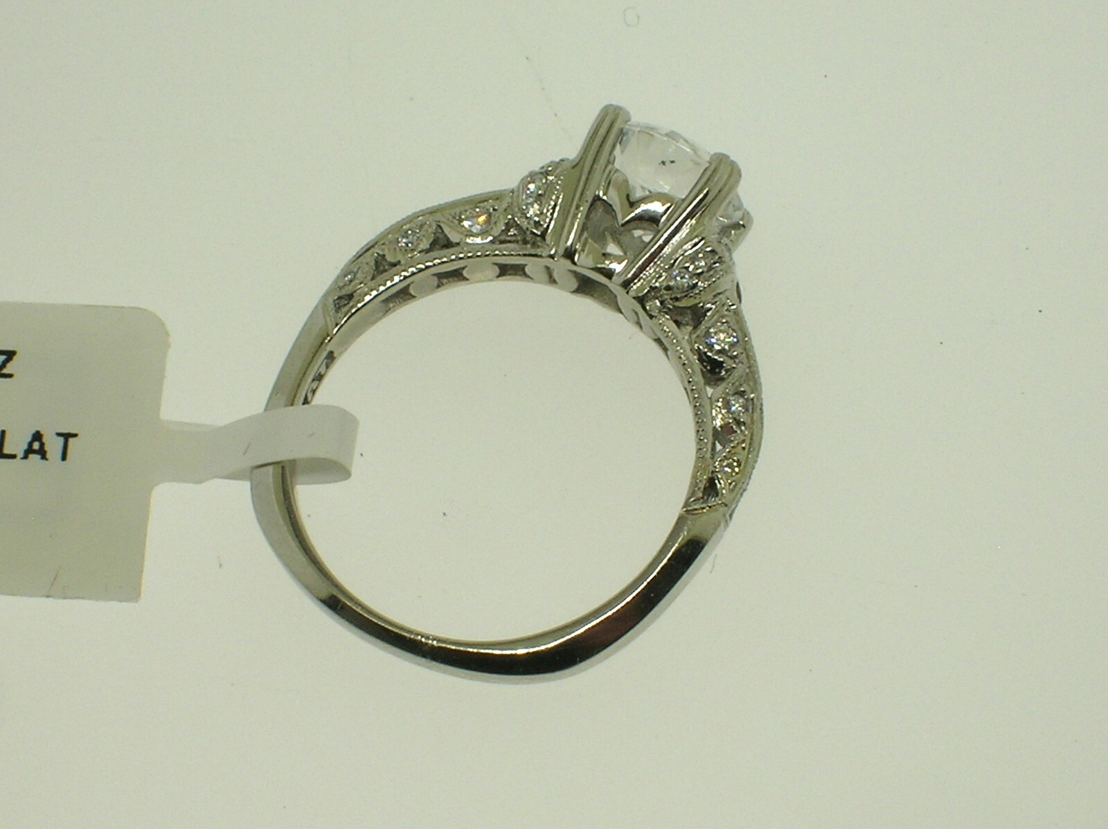 TACORI PLATINUM SETTING 0.36 CT DIAMONDS – SIZE 6.5 US – RETAIL $4,820.00