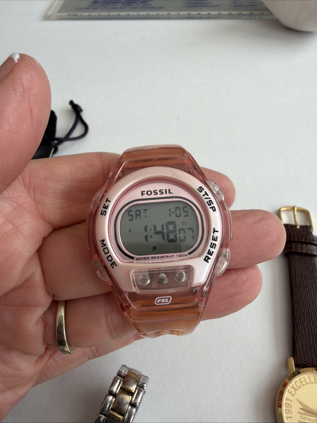 Watch Lot Mens & Womans Guess Fossil GTE NY & Co