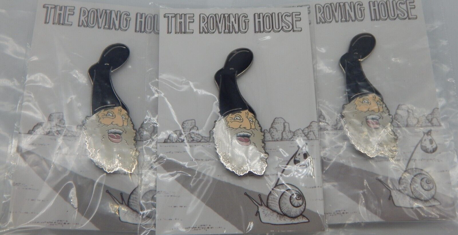 LOT OF 6 PINS – The Roving House LMTD Clown Skull Art Vermin Trump Garlic EF695