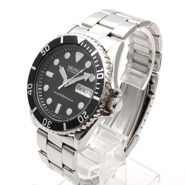 SEIKO Diver 7S26-0040 Black Case Size 40mm Wrist Size 18.5cm Used Watch #91023